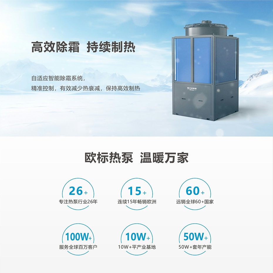 超30匹低温商用空气能变频冷暖机组