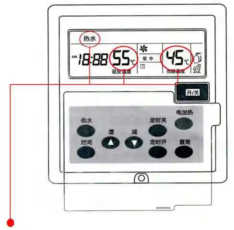 空气能故障代码