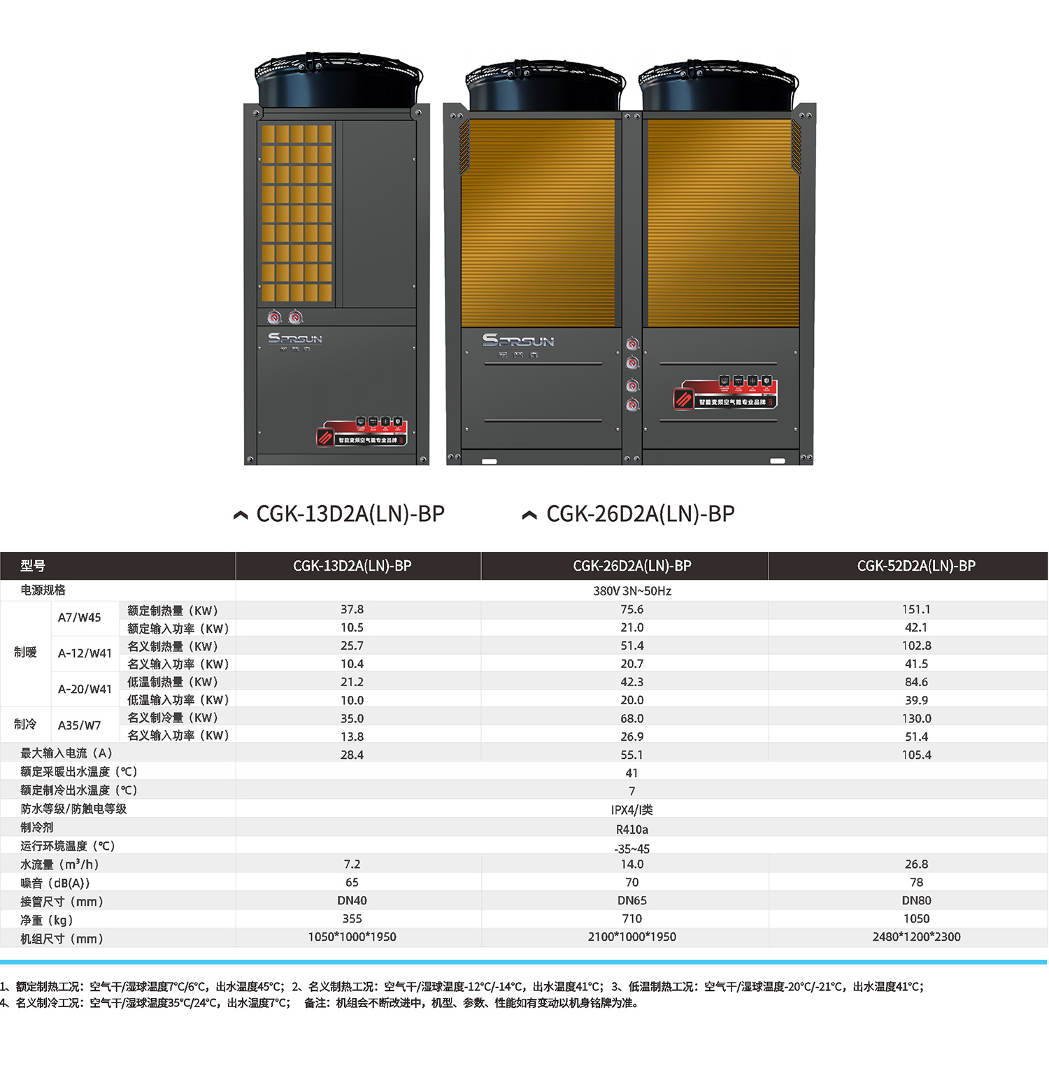 商用超低温变频采暖空调机-产品展示